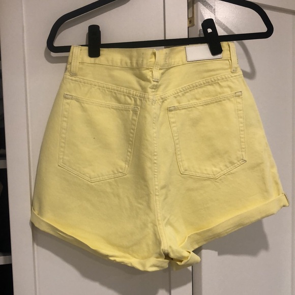 Bright Yellow shorts from Dolls Kill NEVER WORN - Picture 2 of 2